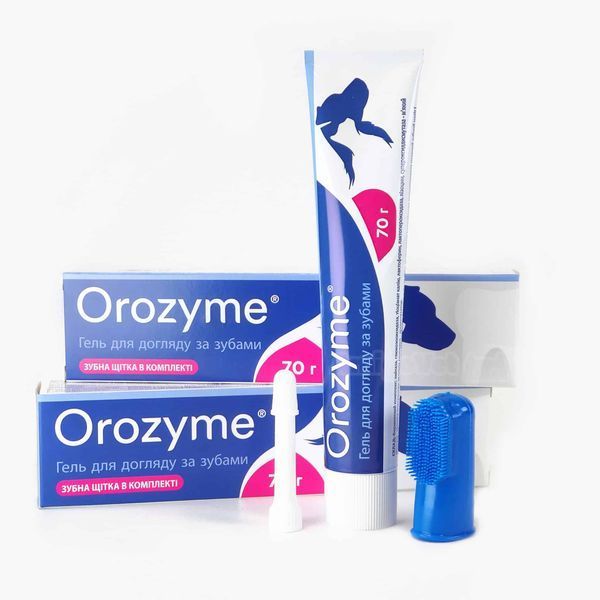 Орозим гель гігієна ротової порожнини - Orozyme 70 мл Ecuphar (Orozyme) фото