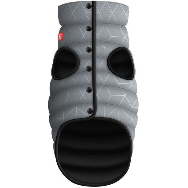 Курточка для собак WAUDOG Clothes світловідбивна (XS25, Сірий) Wau Dog фото