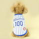 Футболка у смужку Baseball (S, Синій) Paw Space фото 1