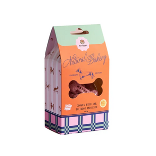 Печиво для собак Natural Company (баранина-буряк-сочевиця, 100г)  Natural фото