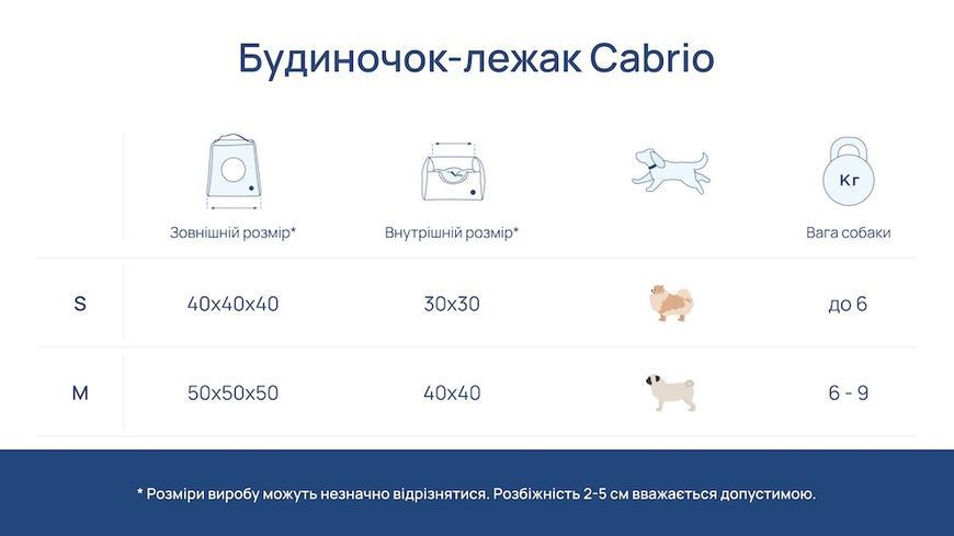 Будиночок-лежак два в одному Cabrio Gray Harley and Cho фото