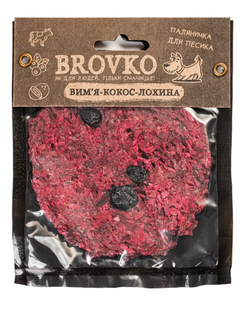 Паляничка з вим&rsquo;я корівки, лохини та кокосової клітковини Brovko фото
