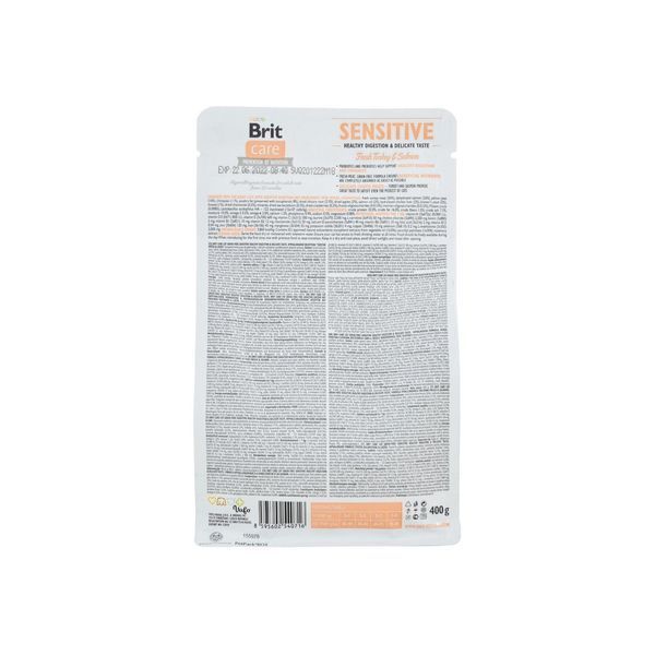 Brit Care Cat GF Sensitive HDigestion & Delicate Taste (індичка та лосось, 2kg) Brit фото