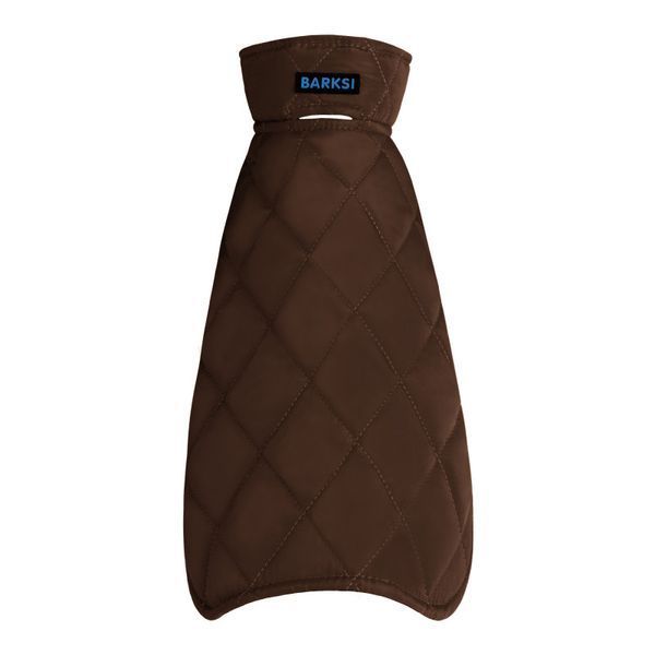 Куртка для собак ТМ Barksi Textile (S, Коричнева) Barksi фото
