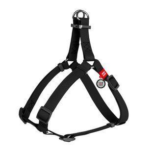 Шлея для собак WAUDOG Waterproof, металева пряжка-фастекс (XS, Червоний) Wau Dog фото