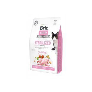 Сухий корм для котів Brit Care Cat Grain Free Sterilized Sensitive (кролик, 400g) Brit фото