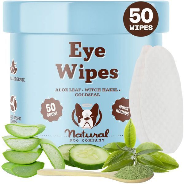 Серветки для очей Eye Wipes Natural Dog Company Natural Dog Company фото